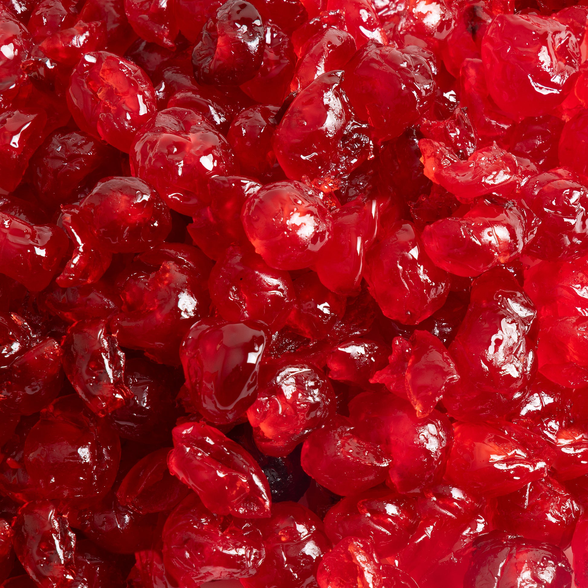 Whole and Broken Glazed Cherries