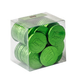 Milk White Chocolate Green Coins