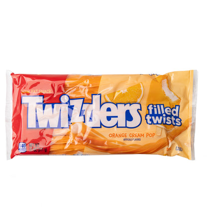 Twizzlers Orange Cream Pop Filled Straws - 11oz Bag