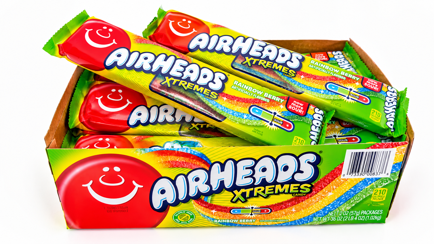 Airheads Xtremes Rainbow Berry