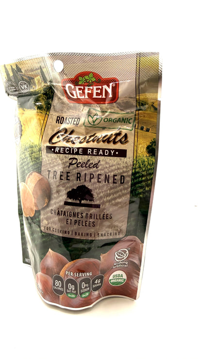 Organic Roasted Peeled Chestnuts 5.2oz