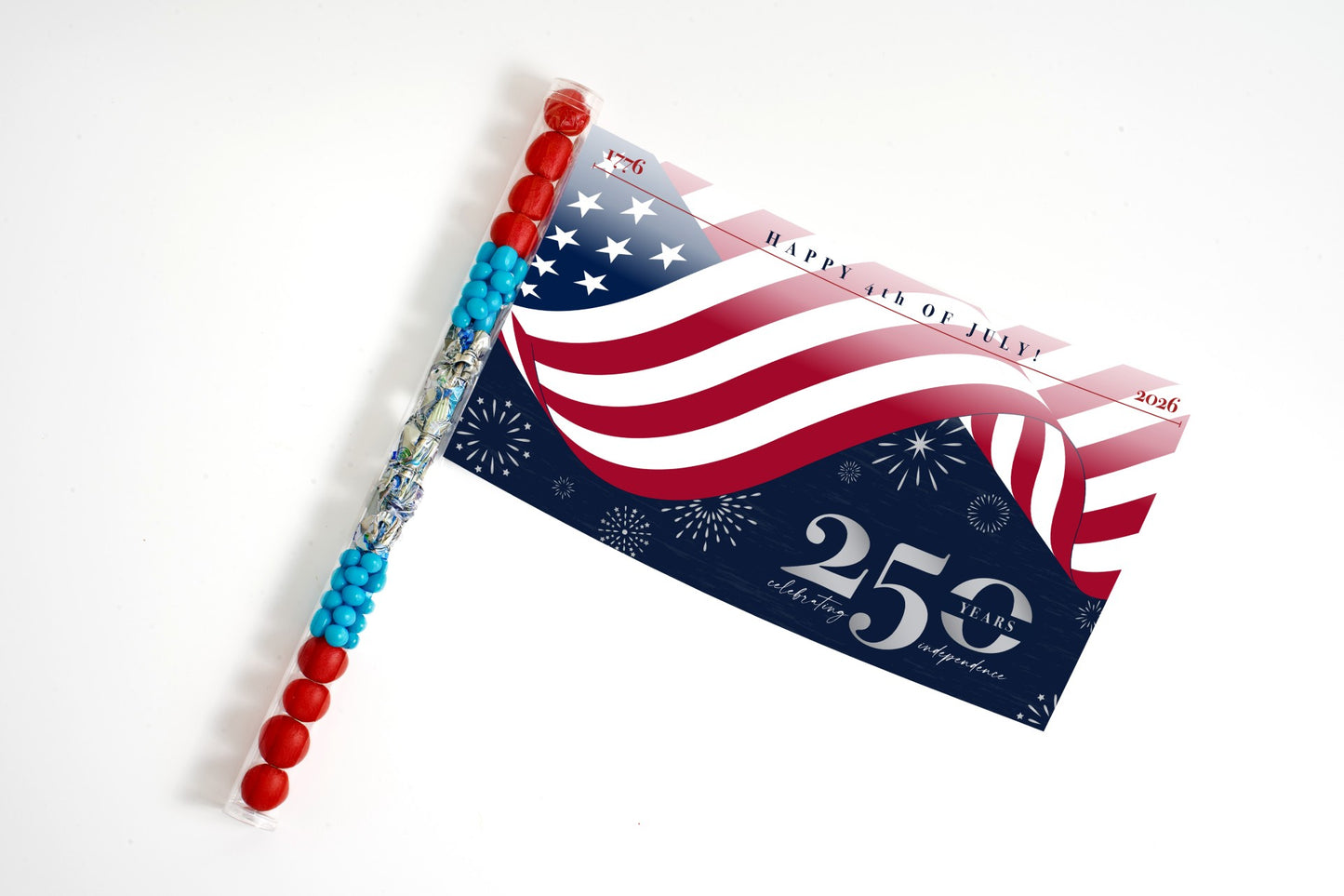 Patriotic July 4th Party Flag