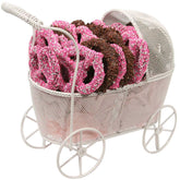 Chocolate Covered Pretzels Baby Girl Gift Basket