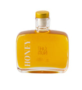 Golden Elegance Round Rosh Hashanah Honey Bottle - 10.8oz