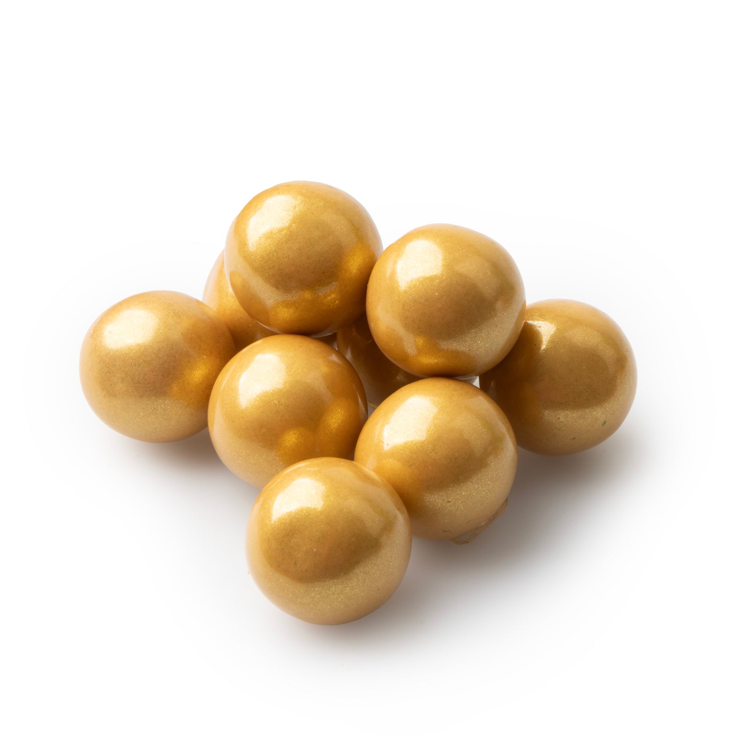 Gold Shimmer Pearl Gumballs