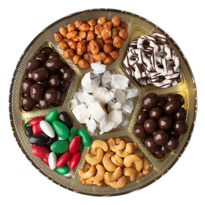 Gourmet Chocolate Round Gift Tin