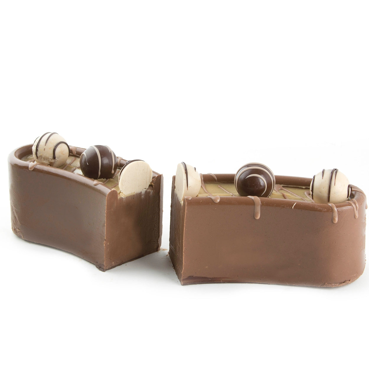 Large Hand Made Truffle Log