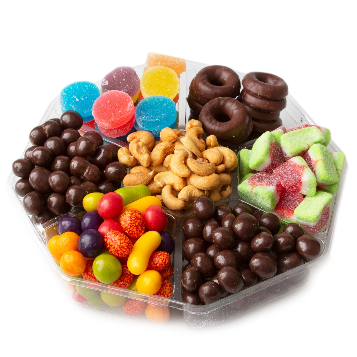 7 Section Chocolate & Nut Tray - Medium Platter