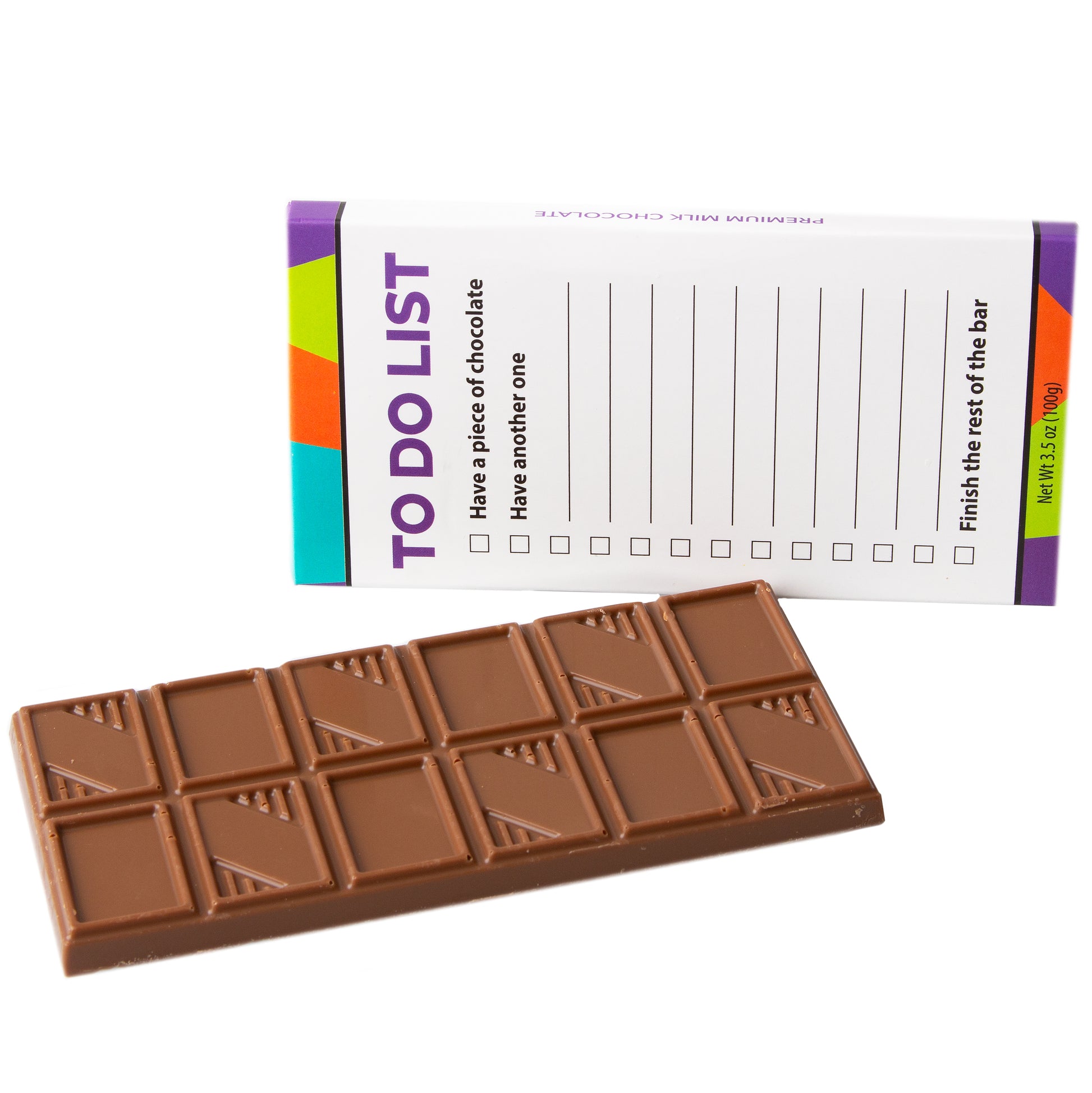 To Do List' Chocolate Bar Favor
