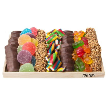 Candy & Chocolates Gift Wooden Platter