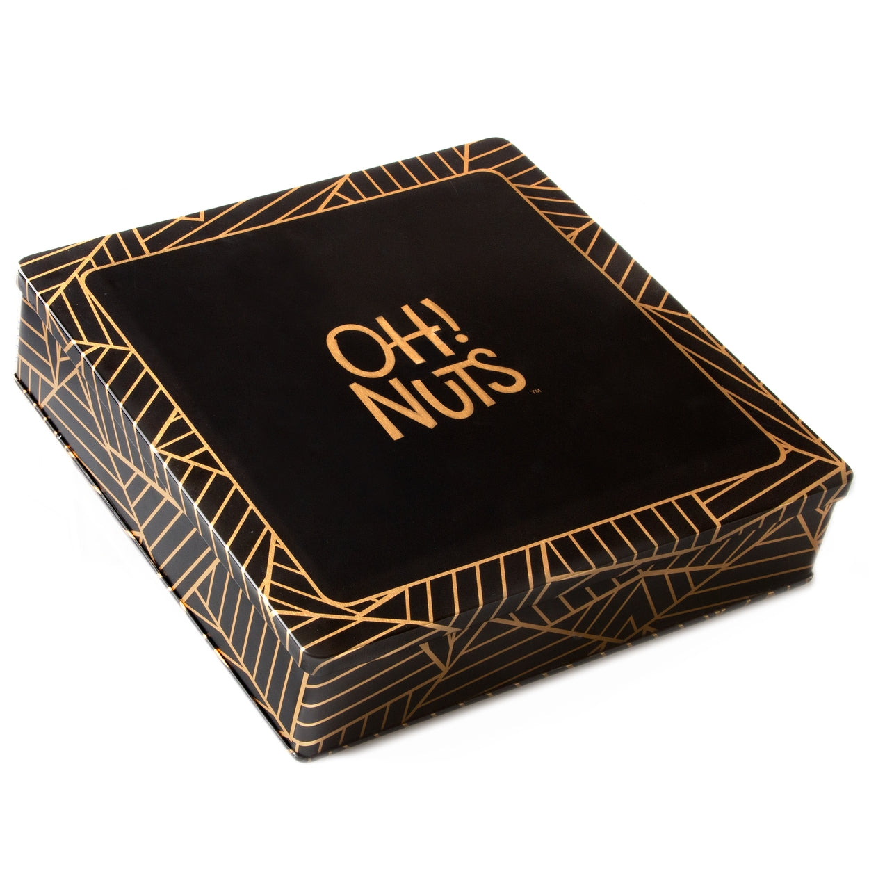 Oh! Nuts Gourmet Chocolate Square Gift Tin (Chalav Stam)
