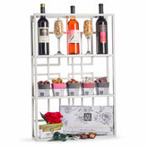 Purim Geometric Display 3-Tier Mishloach Manos Gift Basket