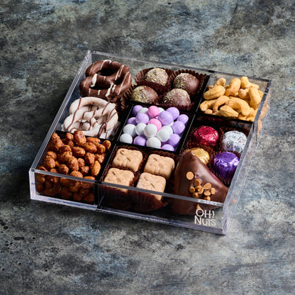 Acrylic Square  Mishloach Manos Gift Tray