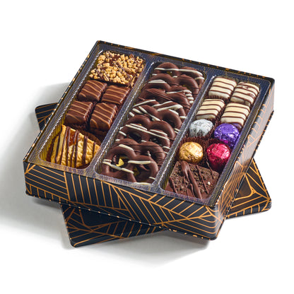 Square Tin Gift Basket