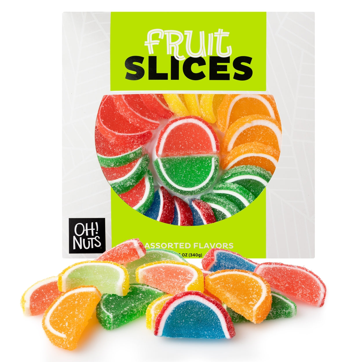 Large Jelly Fruit Slices - Assorted Flavors Gift Box