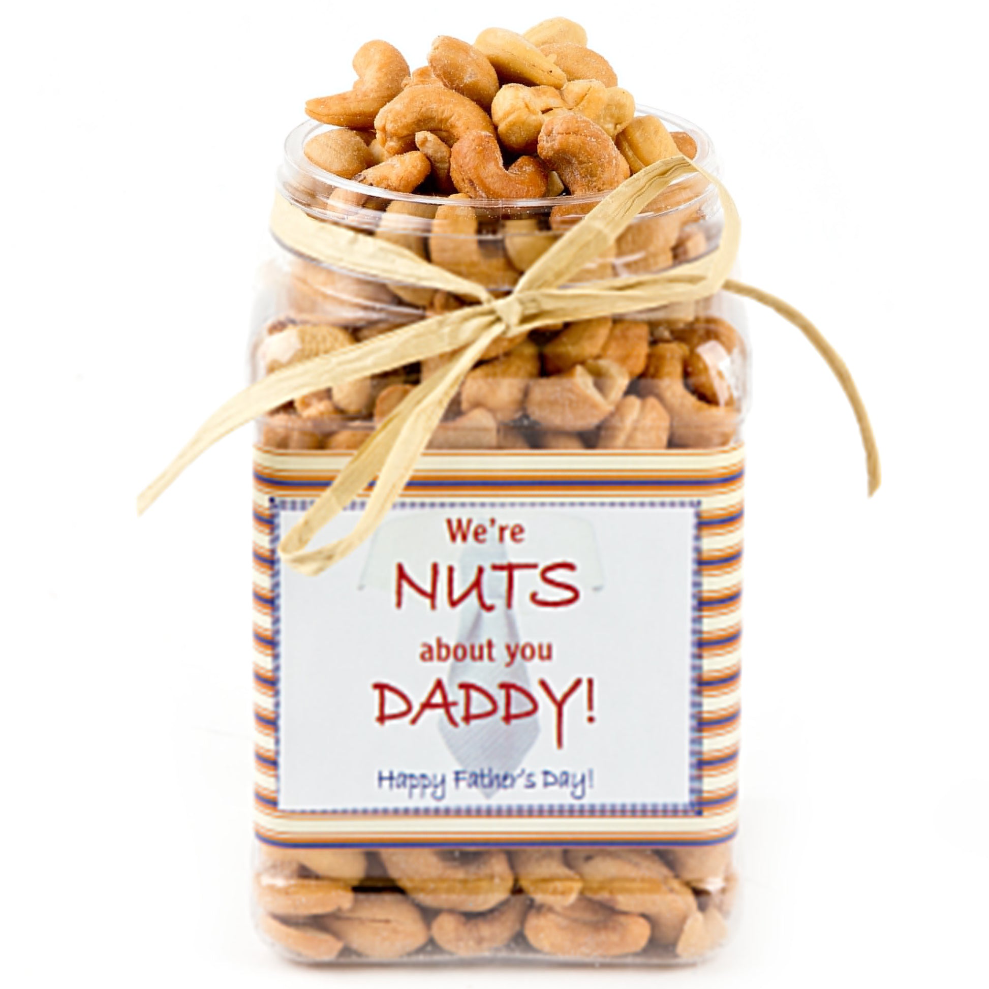 We are Nuts About You Daddy' Cashew Nut Gift